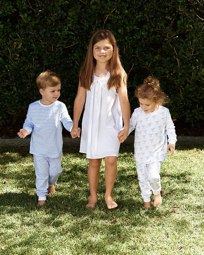 Blue Bows Junior Stretch Set