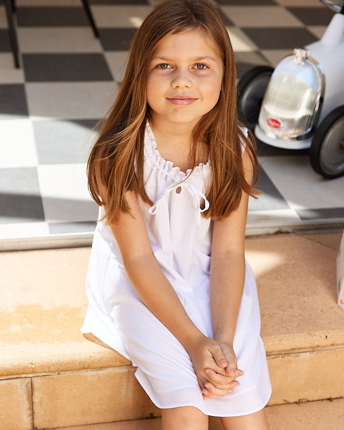 Girls Fleur Lounge Dress