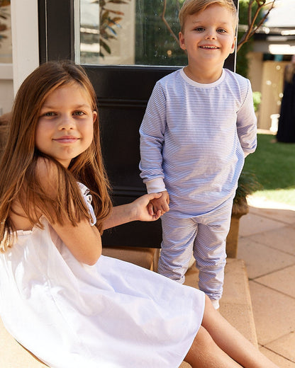 Blue Stripe Junior Stretch Set