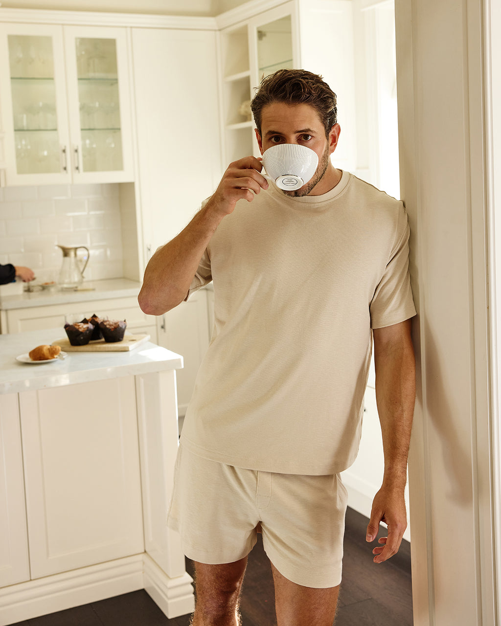 Mens Hugo Boxer and Tee Set