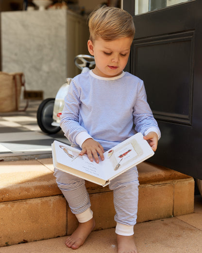 Blue Stripe Junior Stretch Set