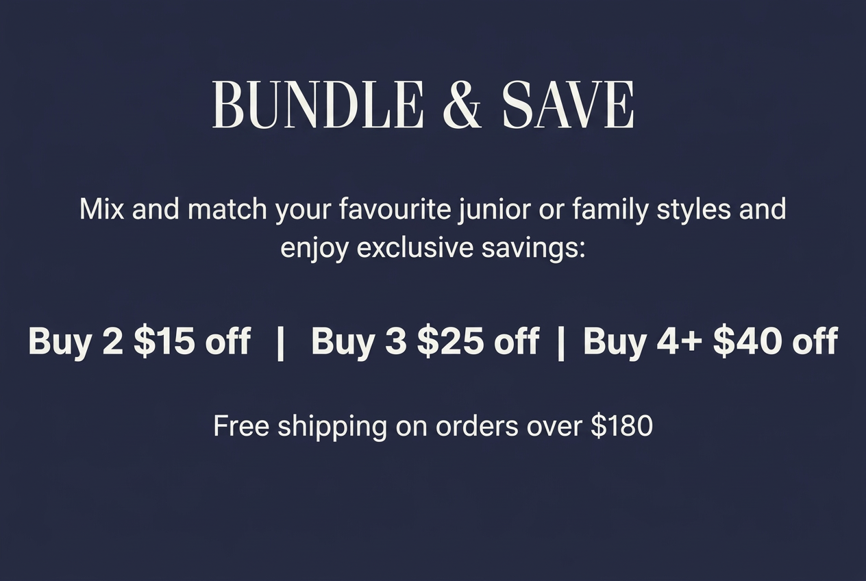 Bundle and save. Free shipping on orders over $180.