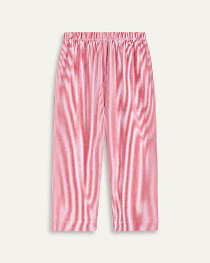 Unisex Red Stripe Junior Set