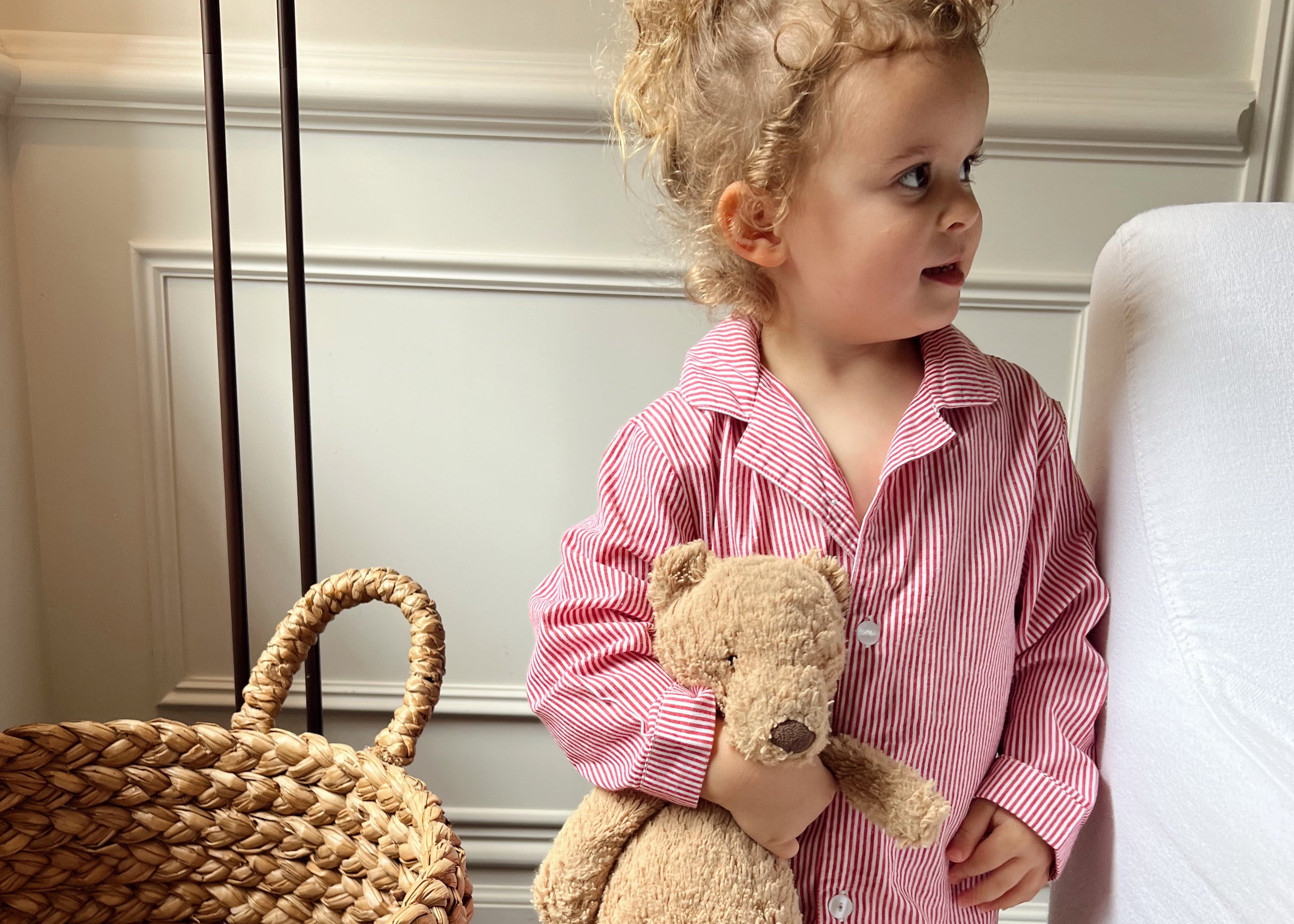 Unisex Red Stripe Junior Set