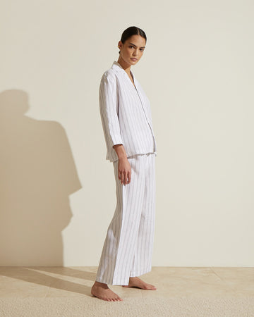 Malo Linen Set - Stripe
