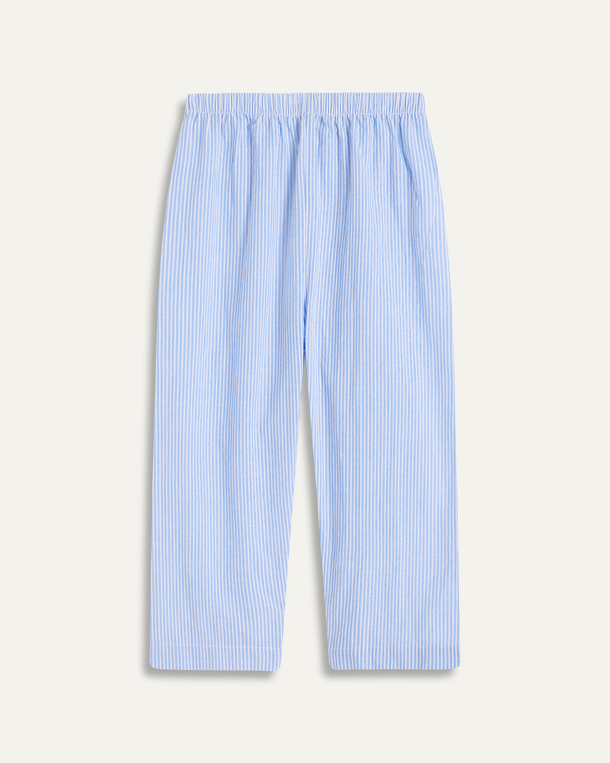 Seersucker Stripe Junior Set - Blue