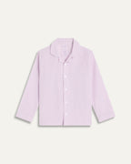 Seersucker Stripe Junior Set - Purple