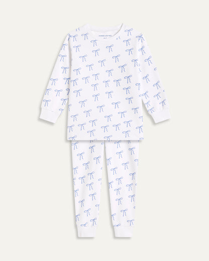 Blue Bows Junior Stretch Set