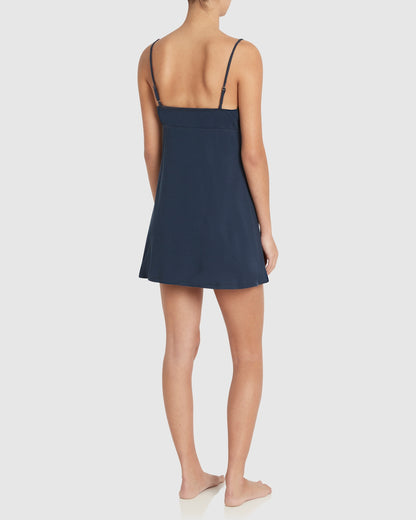 Ravello Nightie - Washed Navy