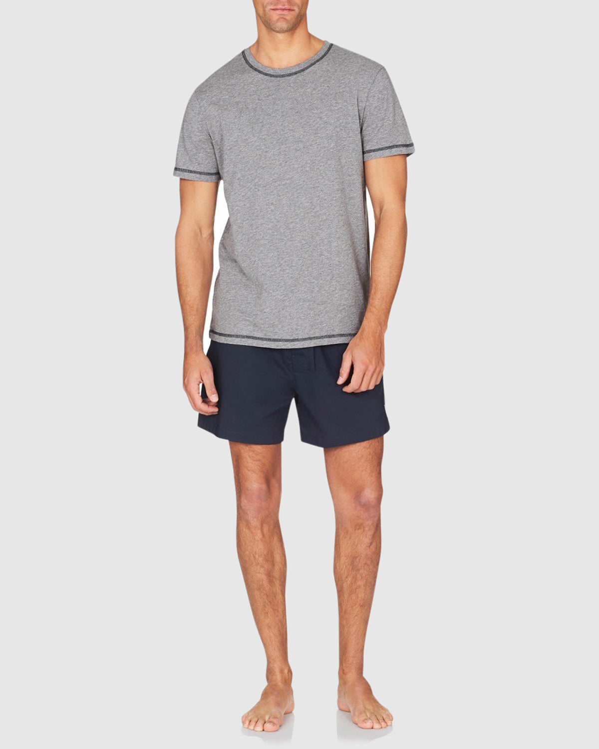 Mens Organic Cotton Tee Grey