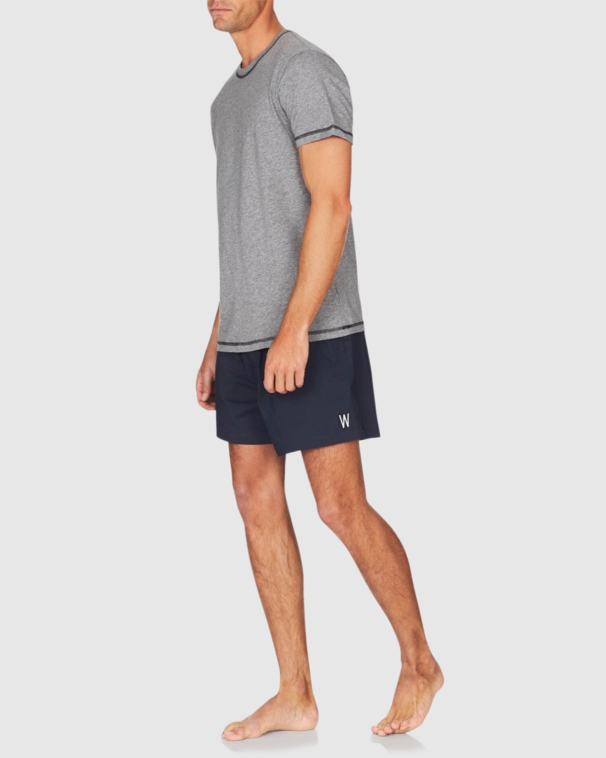 Mens Organic Cotton Tee Grey