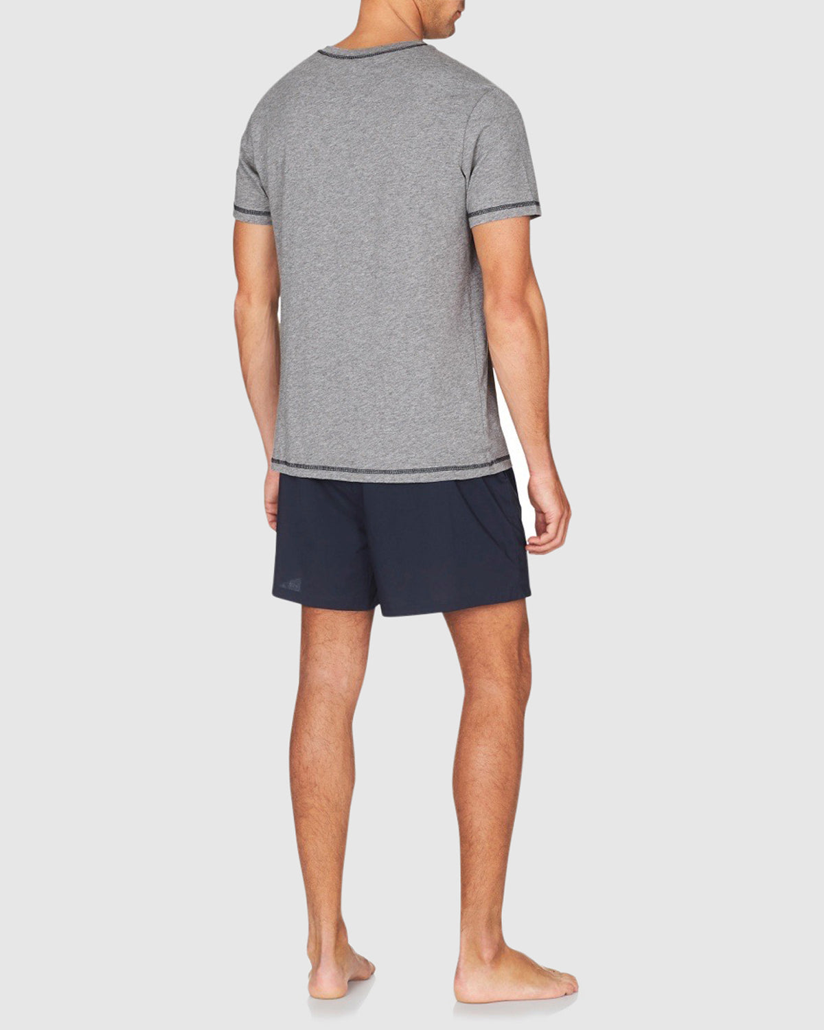 Mens Cotton Tee Grey
