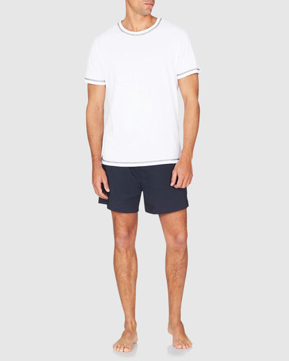 Mens Cotton Tee White