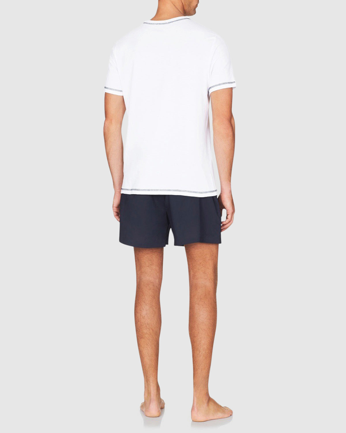 Mens Cotton Tee White