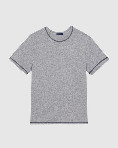 Mens Cotton Tee Grey