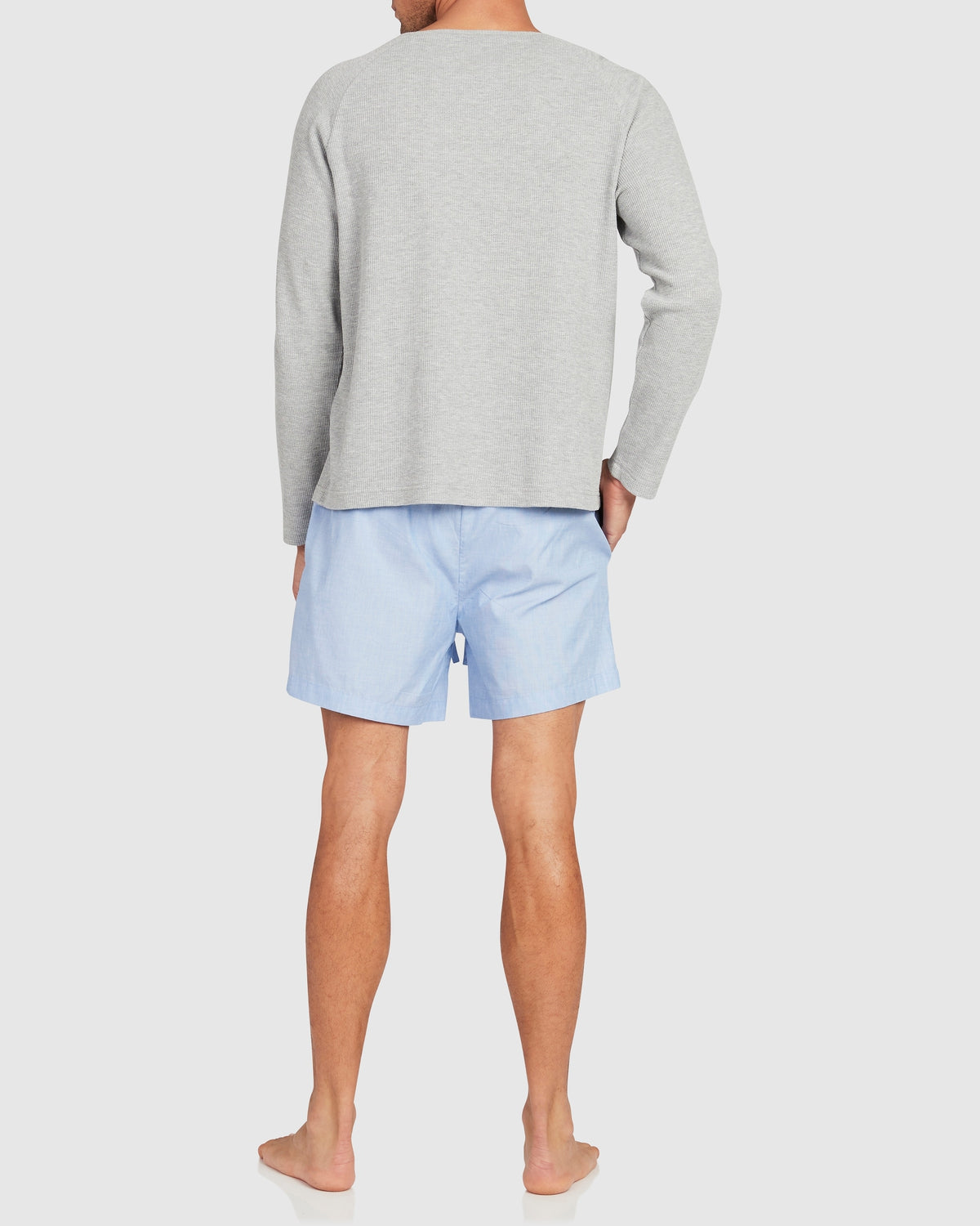 Load image into Gallery viewer, Mens Lounge Short - Fil-à-Fil
