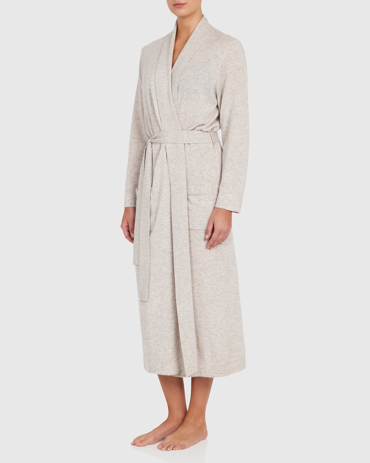 Load image into Gallery viewer, Cashmere and Wool Blend Robe
