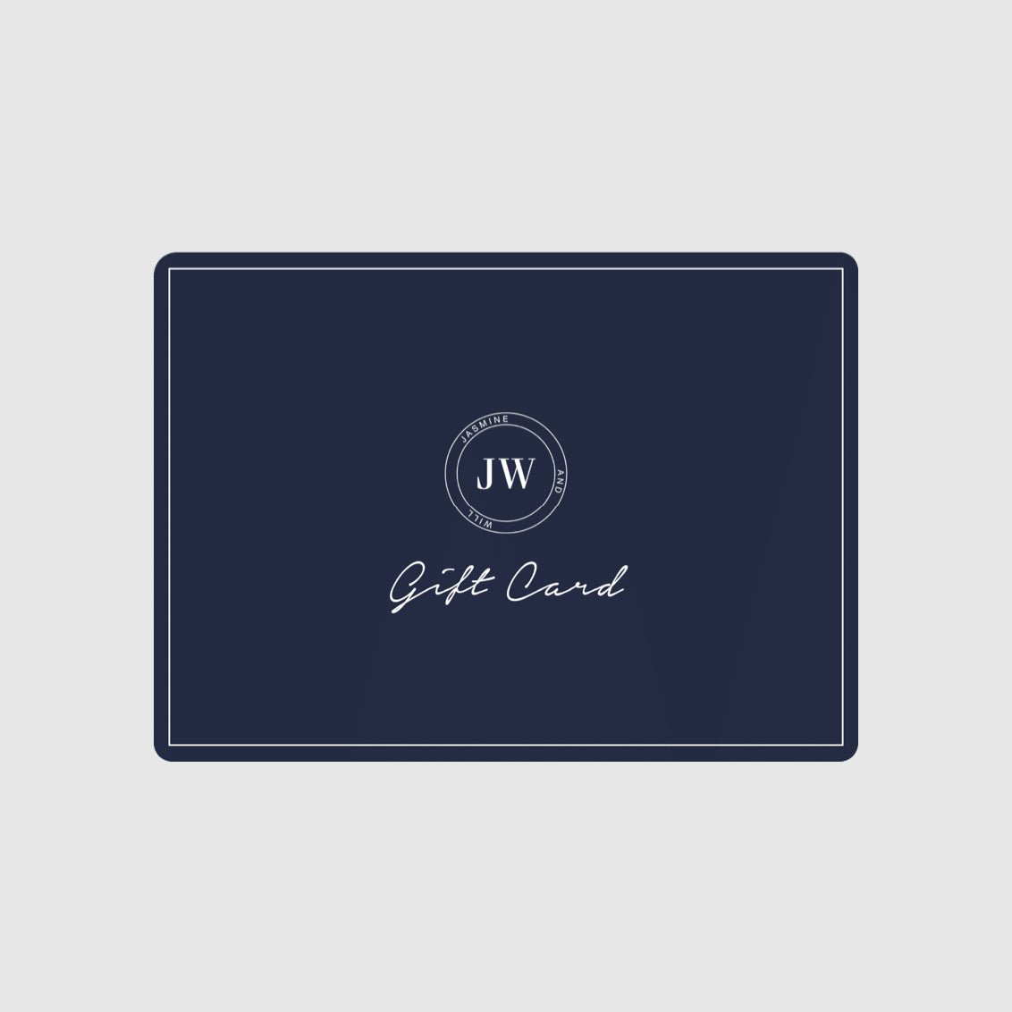 Jasmine & Will Gift Card